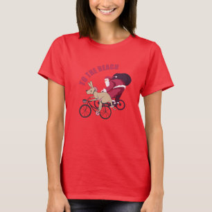 Camiseta Para a praia - Natal australiano