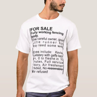 Camiseta Para a venda