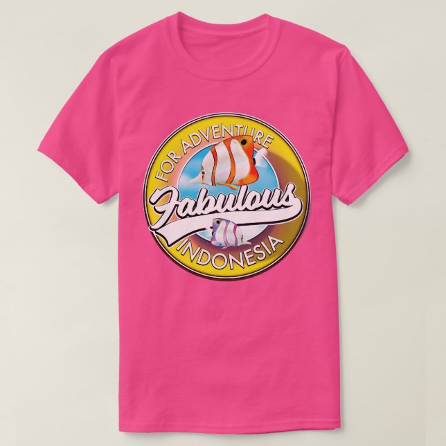 Camiseta Para Adventure Fabulous Indonésia (Frente do Design)