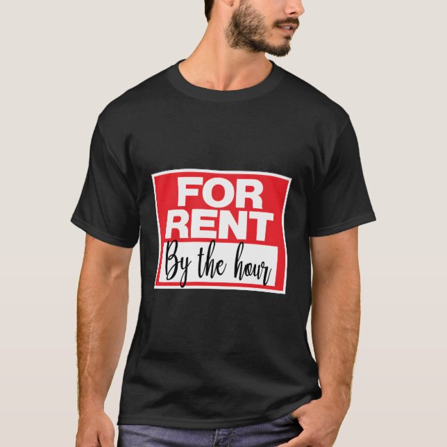 Camiseta Para Aluguer Pelo Sinal De Hora (Frente)