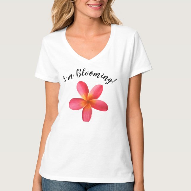 Camiseta Para aqueles que estão florescendo (Frente)