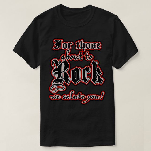 CAMISETA PARA AQUELES QUE ESTÃO PRESTES A ROCAR (Frente do Design)