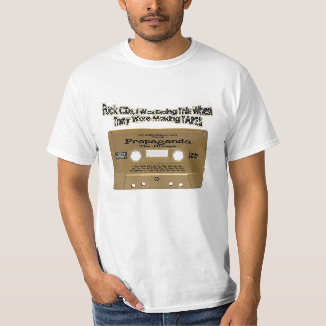Camiseta Para as cabeças de Hip Hop da velha escola (Frente)