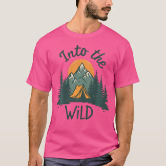 Camiseta Para As Montanhas De Acampamento De Aventura Selva