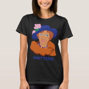 Camiseta Para As Mulheres Mens Tia Clara Mutters Incrível P