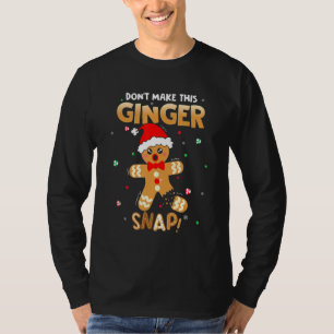 Camiseta Para as ruivas, não faça com que este gengibre enc