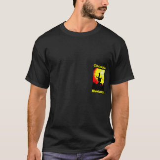 Camiseta Para baixo às estradas transversaas