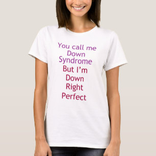 Camiseta Para baixo direito aperfeiçoe…
