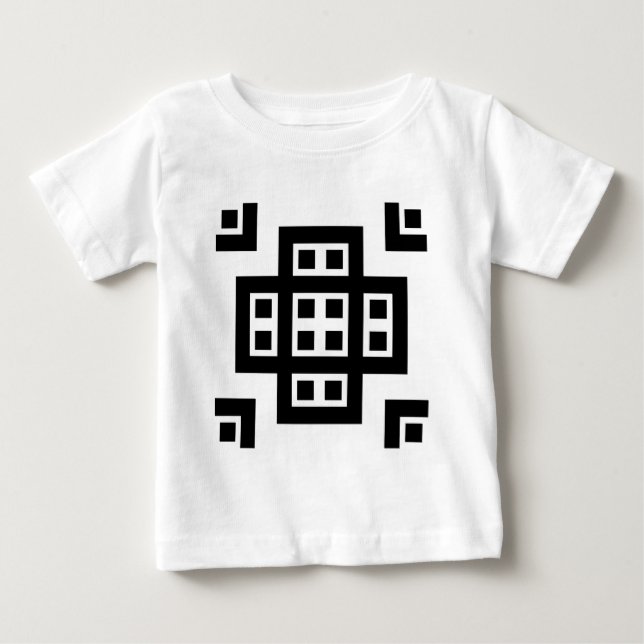 Camiseta Para Bebê 030614 - Black (Negro) (Frente)