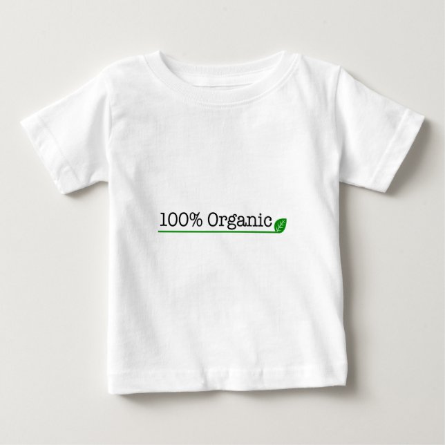 Camiseta Para Bebê 100% orgânico (Frente)