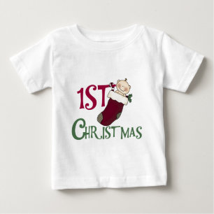 Camiseta Para Bebê 1rua de Natal em estoque