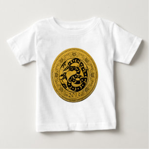 Camiseta Para Bebê 2013 Ano de Cobra