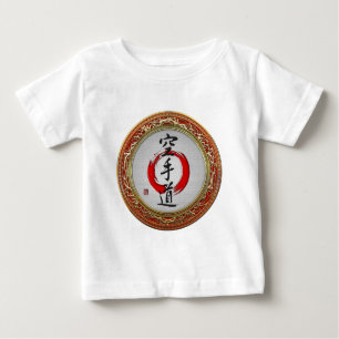 Camiseta Para Bebê [600] Caligrafia japonesa - Karate-do