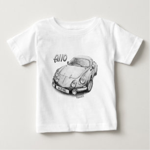 Camiseta Para Bebê A110 alpino