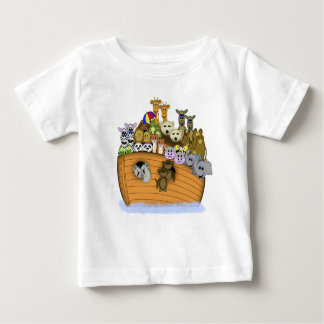 Camiseta Para Bebê A arca de Noah