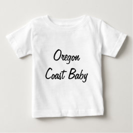 Camiseta Para Bebê A costa de Oregon