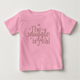 Camiseta Para Bebê A mastigação é um fato de corpo real