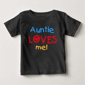 Camiseta Para Bebê A tia me ama