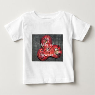 Camiseta Para Bebê A vida é doce