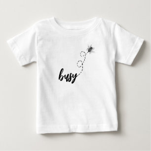 Camiseta para Bebê - Abelha Ocupada