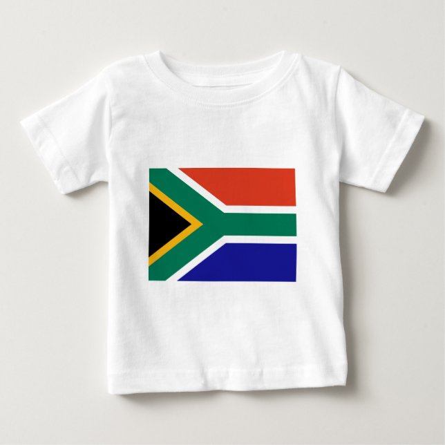 Camiseta Para Bebê África do Sul (Frente)