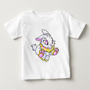 Camiseta Para Bebê Amarelo de Cybunny