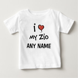 Camiseta Para Bebê Amor personalizado de Zio