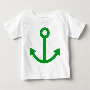 Camiseta Para Bebê Âncora