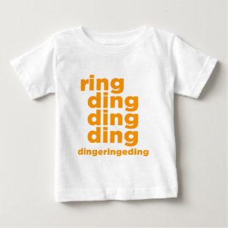 Camiseta Para Bebê Anel Ding Ding Ding