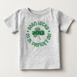 Camiseta Para Bebê Aniversário do Dia de São Patrício