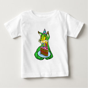 Camiseta Para Bebê Aniversário Lupe