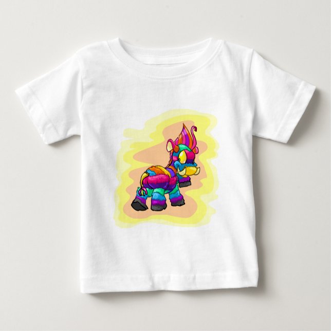 Camiseta Para Bebê Aniversário Moehog (Frente)