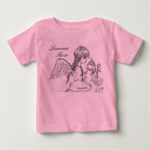 Camiseta Para Bebê Anjo para um anjo