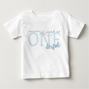 Camiseta Para Bebê Apenas assim ONEderful
