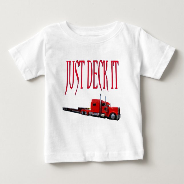 Camiseta Para Bebê Apenas Decore (Frente)