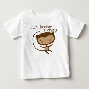 Camiseta Para Bebê Apenas Outro Macaco