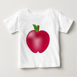 Camiseta Para Bebê Apple
