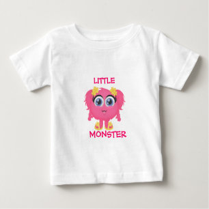 Camiseta Para Bebê Aquele é o monstro que pequeno o mais bonito eu vi