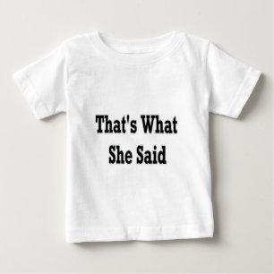 Camiseta Para Bebê aquele é o que disse