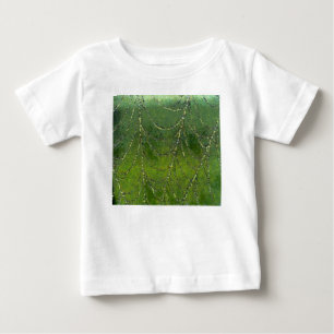 Camiseta Para Bebê Aranha-Aranha com Placas de Abstrato