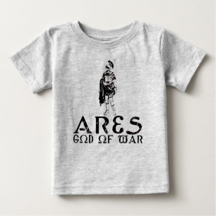 Camiseta Para Bebê Ares