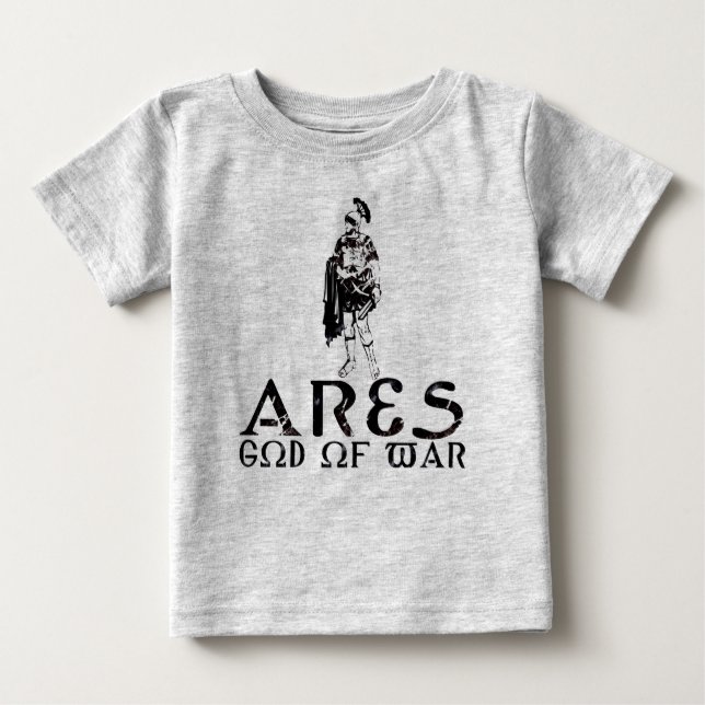 Camiseta Para Bebê Ares (Frente)