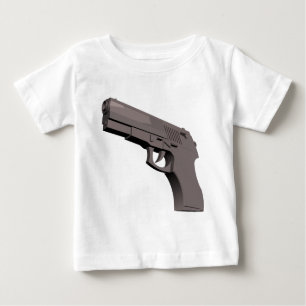 Camiseta Para Bebê Arma