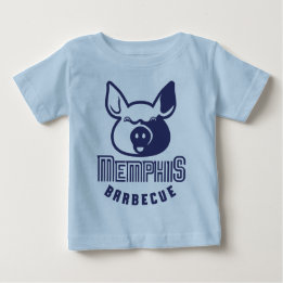 Camiseta Para Bebê Assado de Memphis