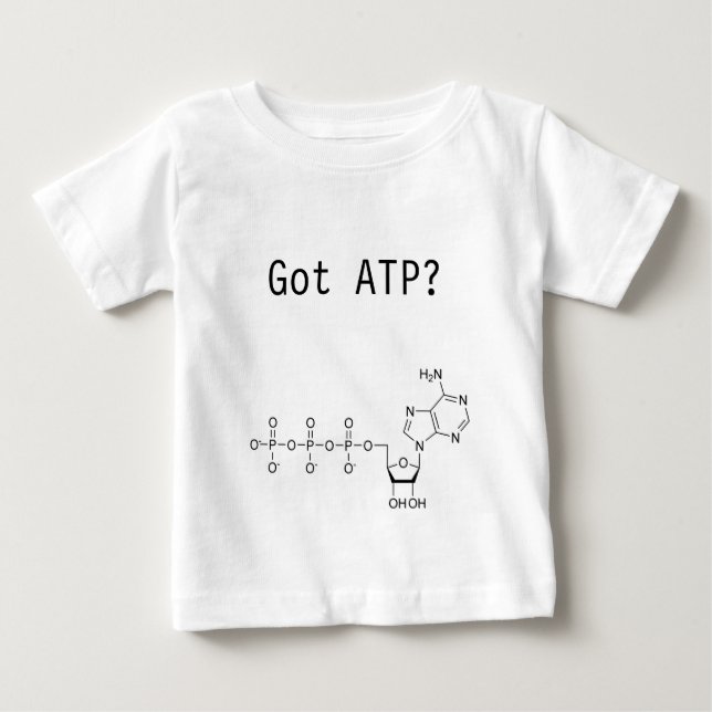 Camiseta Para Bebê ATP obtido? (Frente)