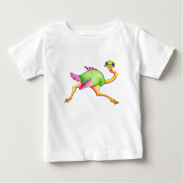 Camiseta Para Bebê Avestruz incomum