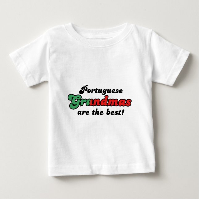 Camiseta Para Bebê Avô Português (Frente)