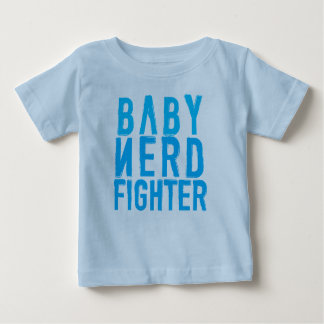 Camiseta Para Bebê Azul de Nerdfighter do bebê