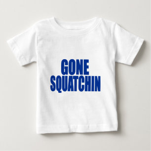Camiseta Para Bebê Azul IDO original & êxito de vendas do SQUATCHIN