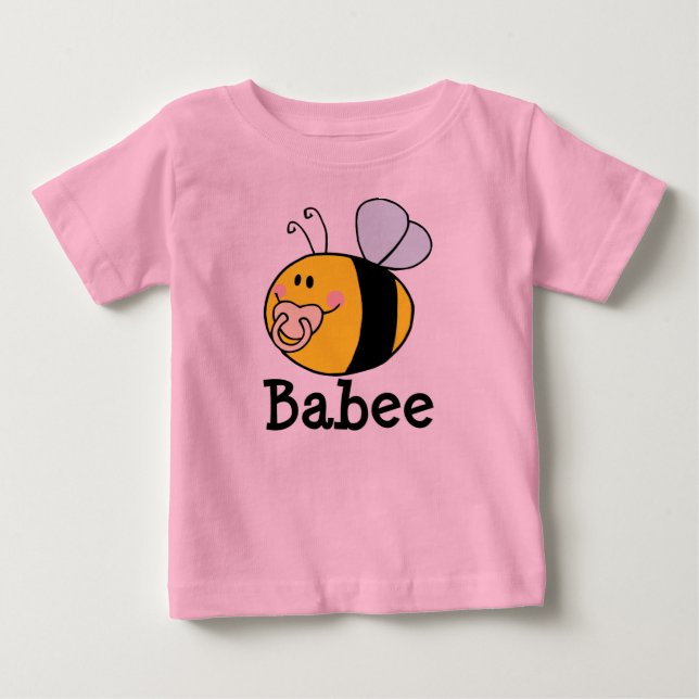 Camiseta Para Bebê Babee (Frente)